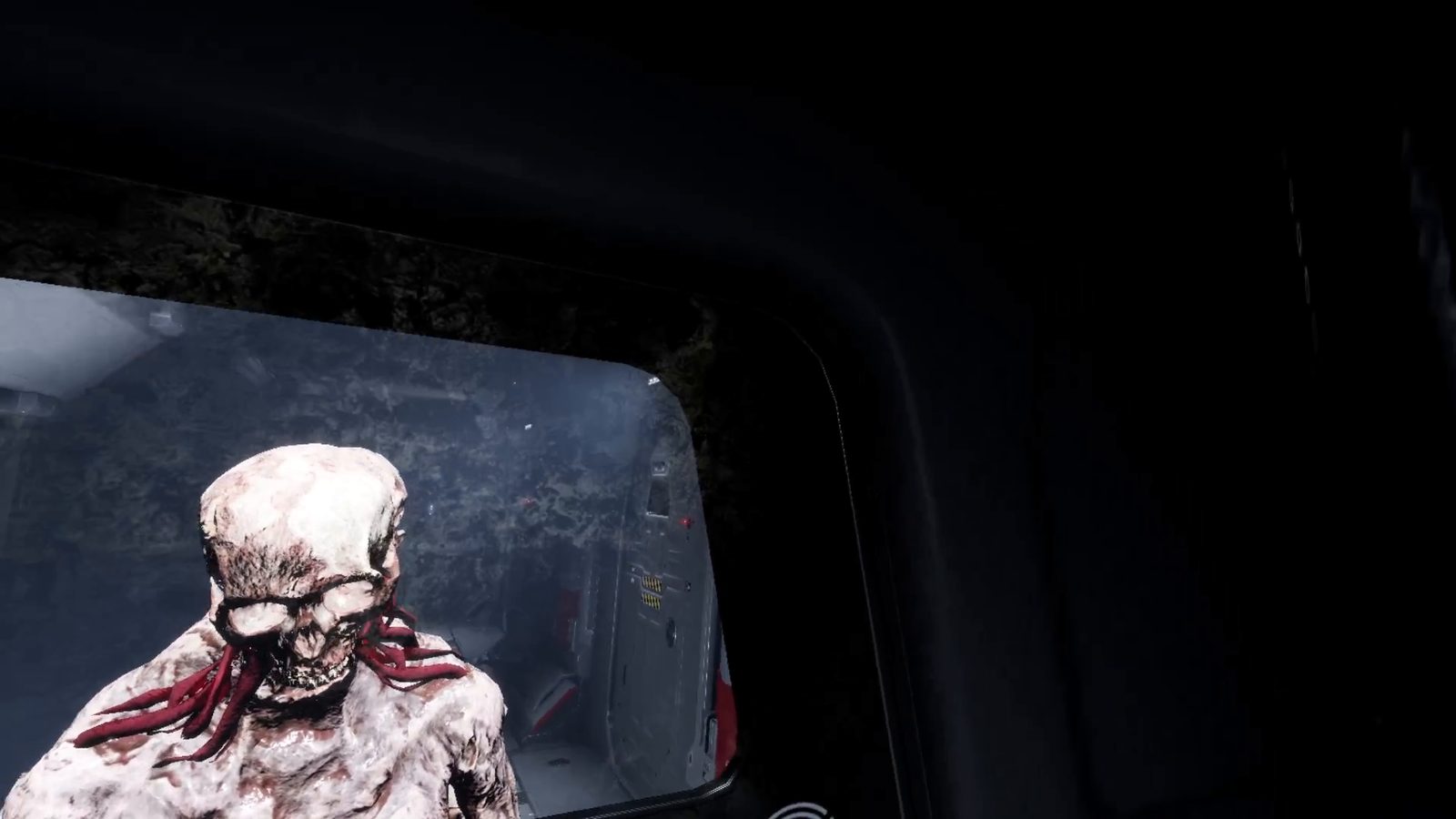 CryoDeath VR, something is watching from outside the viewport