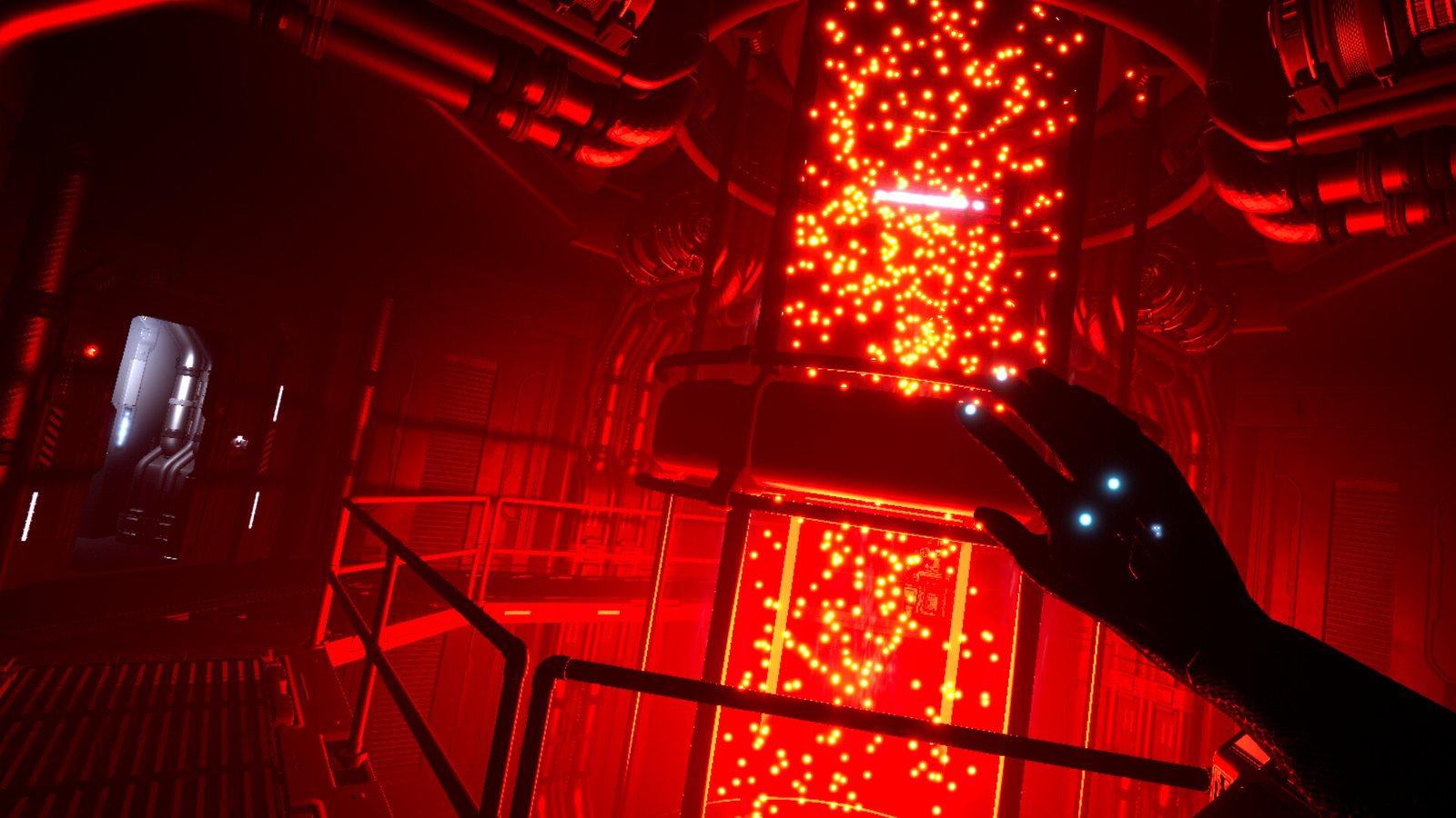 CryoDeath VR, airlock corridor