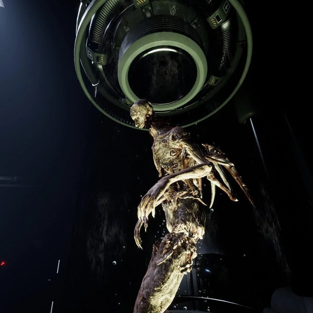 CryoDeath VR, creature encounter